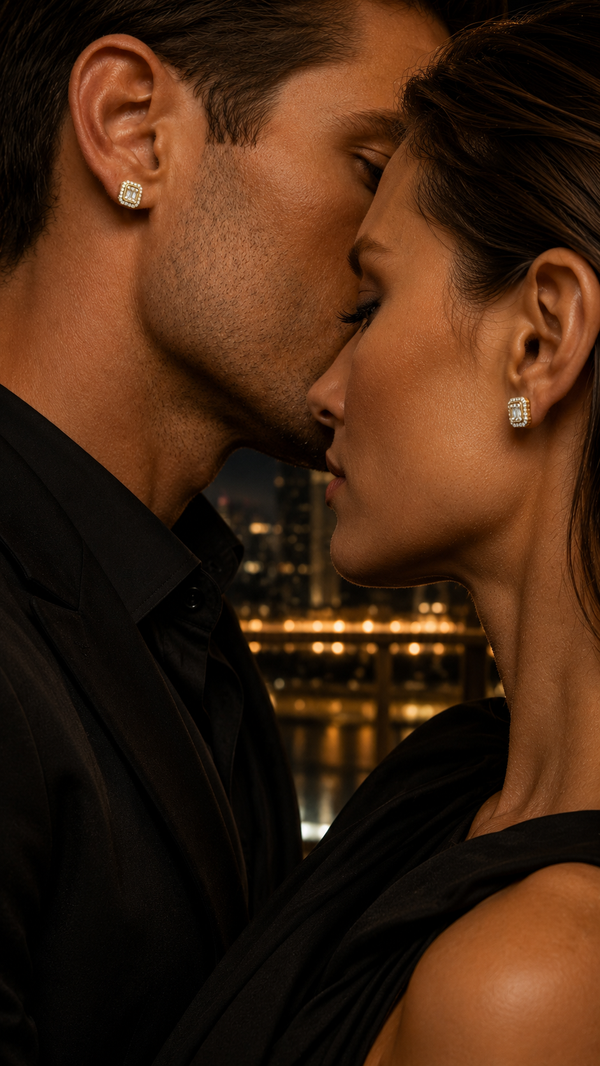 REGALE EARRINGS GOLD — Over time