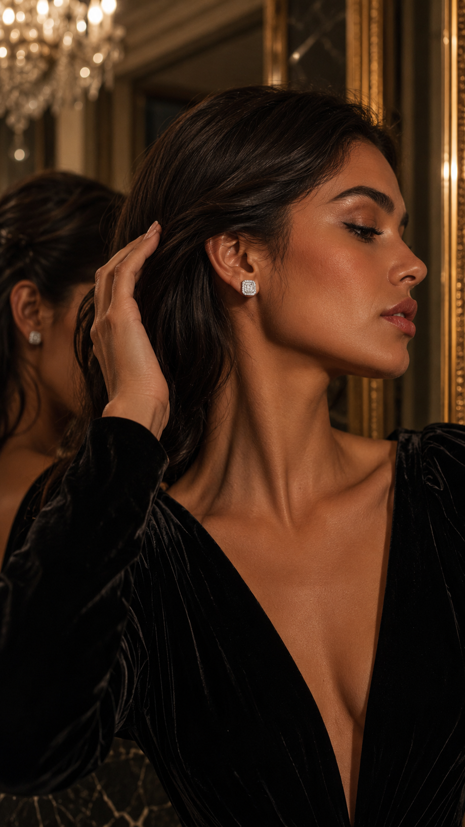 REGALE EARRINGS SILVER