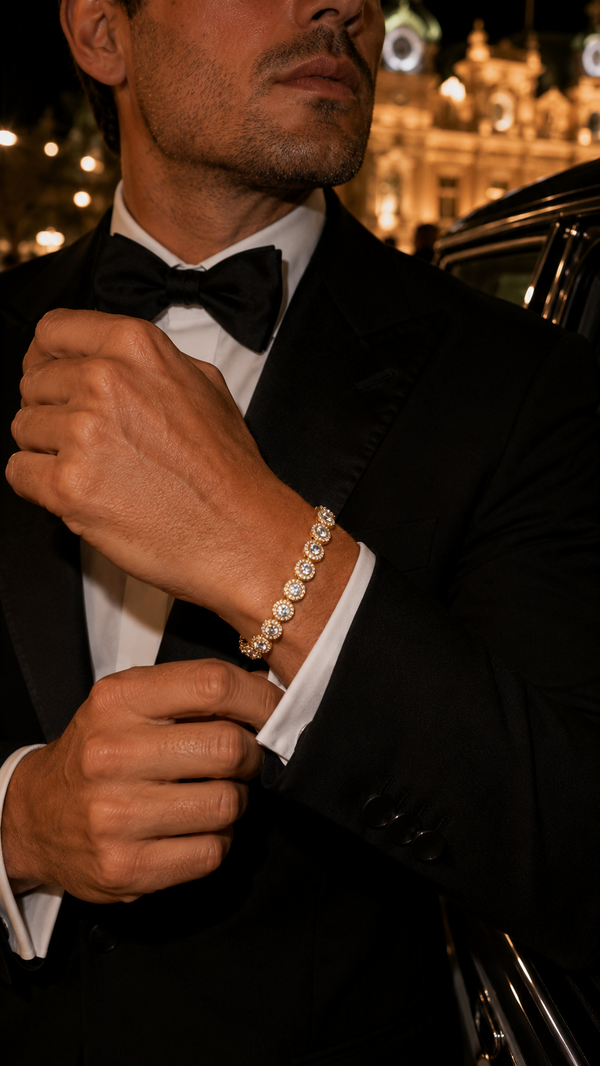 RILEY BRACELET GOLD — The closure