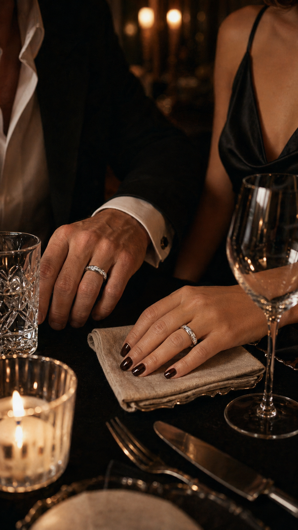 RIVERA RING SILVER — Wearing it