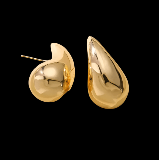 MARGELLA EARRINGS - GOLD - The Flaire