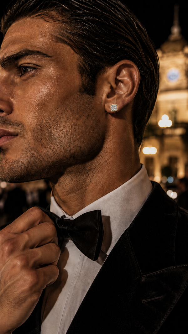 SERAPH EARRINGS GOLD — Material