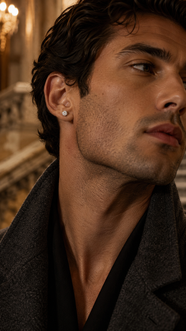 TRELLIS EARRINGS — Material
