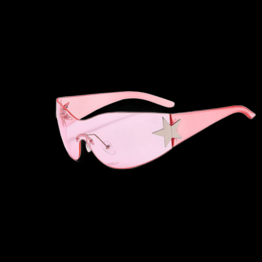 STARBURST SUNGLASSES-PINK - The Flaire