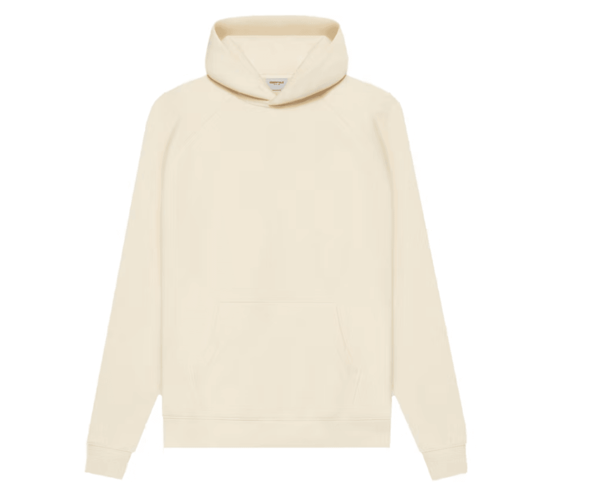 FEAR OF GOD ESSENTIALS PULL OVER HOODIE 'CREAM' - The Flaire