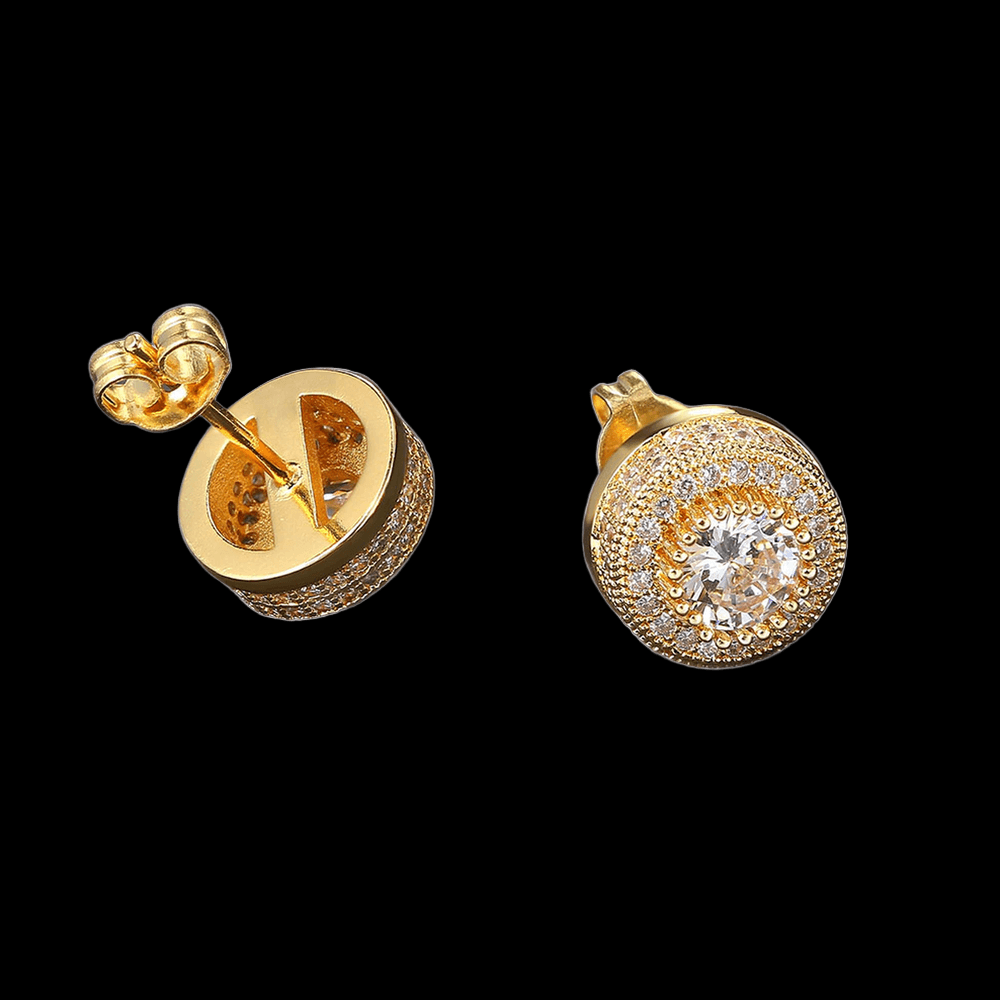 MARQUISE EARRINGS- GOLD - The Flaire