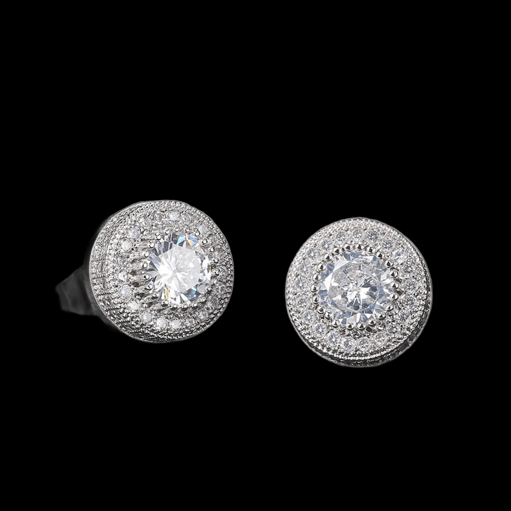 MARQUISE EARRINGS-SILVER - The Flaire